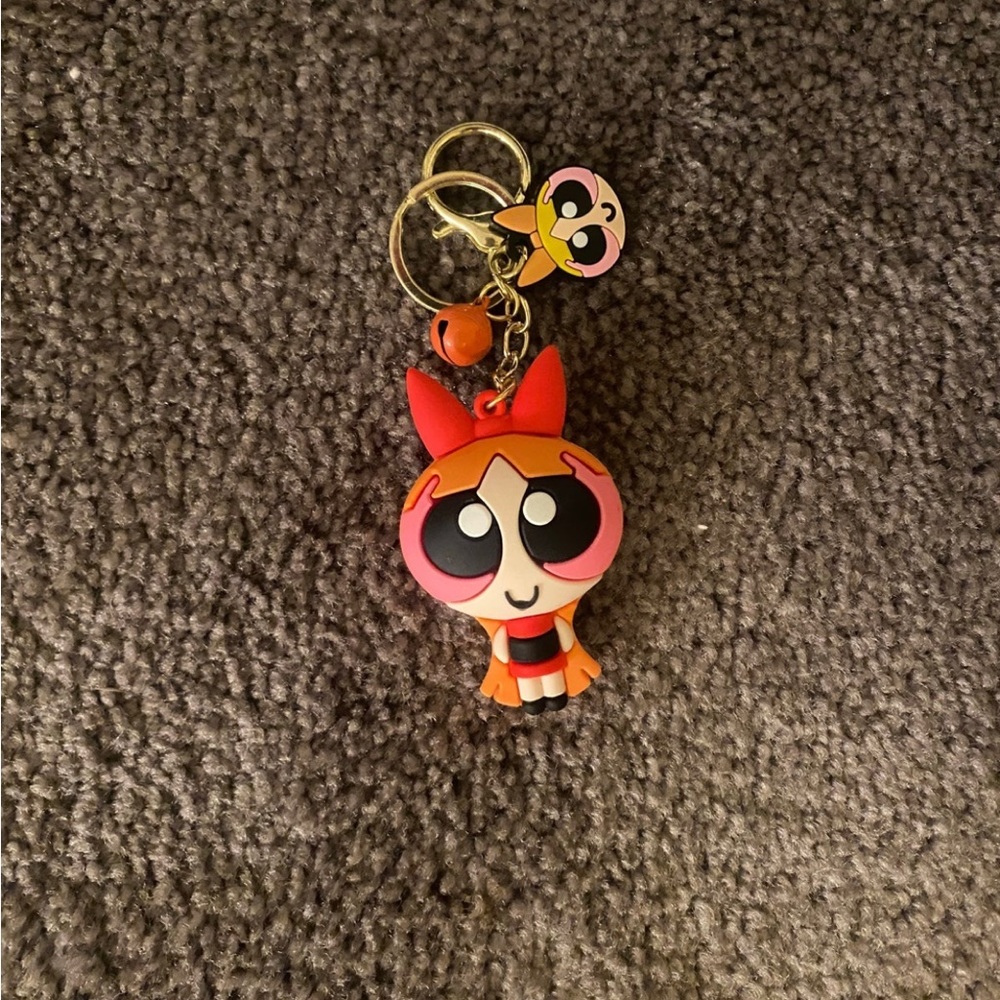 Powerpuff keychain
